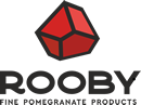 Rooby Fine Pomegranate Products Logo
